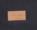 Deutsches Reich, Sachsen 1 Mark Niederwiesa, Gemeinde, Karton Farbe gelbbräunlich, Stempel 25mm, -
