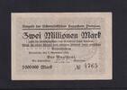 Weimarer Republik, Brandenburg, 2 Millionen Mark Prenzlau, der Magistrat, -