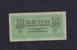Drittes Reich, Deutsche Wehrmacht, 10 Reichspfennig Ro.503, DWM-4, Papier grün, -