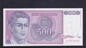 Jugoslawien 500 Dinara -