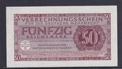 Drittes Reich, Deutsche Wehrmacht, 50 Reichsmark Ro.514, DWM-11b, KN 7 stellig, -