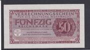 Drittes Reich, Deutsche Wehrmacht, 50 Reichsmark Ro.514, DWM-11b, KN 7 stellig, -