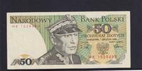Polen 50 Zloty Serie: HK, 2 Bst. vor KN, -