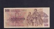 Tschechoslowakei, 500 Kronen -