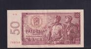 Tschechoslowakei, 50 Kronen Serie: G, -