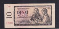Tschechoslowakei, 10 Kronen Serie: J 87, -
