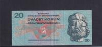 Tschechoslowakei, 20 Kronen Serie: M 23, RR -