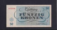 Drittes Reich, Theresienstadt, 50 Kronen Getto Theresienstadt, -