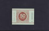 Deutschland, DDR, Thüringen, 50 Pfennig Justizvollzugsanstalt Hohenleuben, -