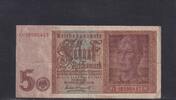 Deutsches Reich, Drittes Reich, 5 Reichsmark Ro.179b, DEU-220b, KN 8 stellig, Serie: O, -
