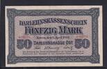 Kaiserreich, 1.Weltkrieg Besatzung , Rußland, 50 Mark Kowno, Darlehnskassenschein, -