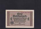 Drittes Reich, Reichskreditkasse, 1 Reichsmark Ro.551a, ZWK-2a, mit Prägestempel, Serie: 316, -
