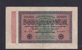 DEU-95i, Ro.84e, 20000 Mark Ro.84e, DEU-95i, Wz Hakensterne, KN 6 stellig, FZ: CD, -