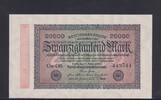 DEU-95i, Ro.84e, 20000 Mark Ro.84e, DEU-95i, Wz Hakensterne, KN 6 stellig, FZ: DB, -