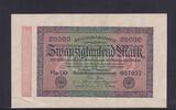 DEU-95i, Ro.84e, 20000 Mark Ro.84e, DEU-95i, Wz Hakensterne, KN 6 stellig, FZ: DB, -