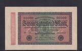 DEU-95i, Ro.84e, 20000 Mark Ro.84e, DEU-95i, Wz Hakensterne, KN 6 stellig, FZ: DC, -