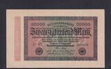DEU-95i, Ro.84e, 20000 Mark Ro.84e, DEU-95i, Wz Hakensterne, KN 6 stellig, FZ: DC, -