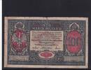 Deutsches Reich, Kaiserreich, I.Weltkrieg, 100 Marek Generalgouvernement Warschau, Ro.455, EWK-31, Serie: A, Zarzad General, -