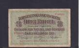 Deutsches Reich, Kaiserreich, Besatzung Rußland, 3 Rubel Ro.460b, EWK-36b, astoni gadeem, Darlehnskasse Ost Posen, -