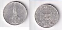Deutsches Reich, Drittes Reich, 5 Reichsmark Garnisonkirche Potsdam, -