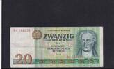 Deutschland, DDR, 20 Mark 1975 Ro.362a, DDR-24a, Erste Auflage, Typensat... 4,99 EUR prix TTC + 7,00 EUR frais d'envoi