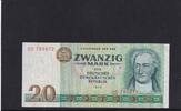 Deutschland, DDR, 20 Mark 1975 Ro.362a, DDR-24a, Erste Auflage, Typensat... 4,99 EUR prix TTC + 7,00 EUR frais d'envoi