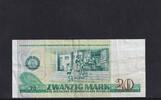 Deutschland, DDR, 20 Mark 1975 Ro.362a, DDR-24a, Erste Auflage, Typensat... 4,99 EUR prix TTC + 7,00 EUR frais d'envoi