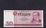 Deutschland, DDR, 50 Mark 1971 Ro.360a, DDR-22a, erste Auflage, Typensat... 4,99 EUR prix TTC + 7,00 EUR frais d'envoi