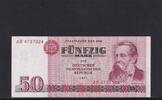 Deutschland, DDR, 50 Mark 1971 Ro.360a, DDR-22a, erste Auflage, Typensat... 4,99 EUR prix TTC + 7,00 EUR frais d'envoi