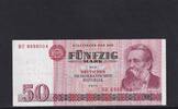 Deutschland, DDR, 50 Mark 1971 Ro.360a, DDR-22a, erste Auflage, Typensat... 4,99 EUR prix TTC + 7,00 EUR frais d'envoi
