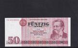 Deutschland, DDR, 50 Mark Ro.360a, DDR-22a, erste Auflage, Typensatz, Serie: DG, -