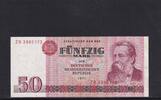 Deutschland, DDR, 50 Mark 1971 Ro.360b, DDR-22b, erste Auflage, Typensat... 4,99 EUR prix TTC + 7,00 EUR frais d'envoi