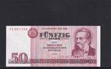 Deutschland, DDR, 50 Mark Ro.360c, DDR-22c, zweite Auflage, Computersatz, Serie: FE, -