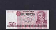 Deutschland, DDR, 50 Mark Ro.360d, DDR-22d, zweite Auflage, Computersatz, Ersatznote Serie: ZE, -