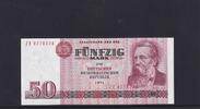 Deutschland, DDR, 50 Mark Ro.360d, DDR-22d, zweite Auflage, Computersatz, Ersatznote Serie: ZE, -