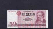 Deutschland, DDR, 50 Mark Ro.360d, DDR-22d, zweite Auflage, Computersatz, Ersatznote Serie: ZE, -