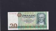 Deutschland, DDR, 20 Mark Ro.362b, DDR-24b, erste Auflage, Typensatz, Ersatznote, Serie: YC, -