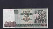 Deutschland, DDR, 200 Mark Ro.364b, DDR-26b, Computerdruck, Ersatznote, Serie: ZA, -