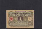 Weimarer Republik, Reichsbank, 1 Mark Ro.64, DEU-189, Darlehnskassenschein, -