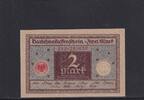 Weimarer Republik, Reichsbank, 2 Mark Ro.65a, DEU-190, Darlehnskassenschein, Siegel: rot, -