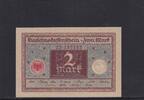 Weimarer Republik, Reichsbank, 2 Mark Ro.65a, DEU-190, Darlehnskassenschein, Siegel: rot, -