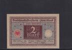 Weimarer Republik, Reichsbank, 2 Mark Ro.65a, DEU-190, Darlehnskassenschein, Siegel: rot, -