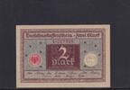 Weimarer Republik, Reichsbank, 2 Mark Ro.65a, DEU-190, Darlehnskassenschein, Siegel: rot, Serie: 1, -