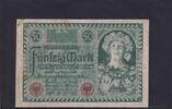 Weimarer Republik, Reichsbank, 50 Mark Ro.66. DEU-74, Serie: B, Udr. Bst. X, -