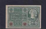 Weimarer Republik, Reichsbank, 50 Mark Ro.66. DEU-74, Serie: B, Udr. Bst. X, -