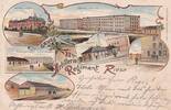 Deutsches Reich, Kaiserreich, Sachsen, Ansichtskarte Riesa, Kaserne -