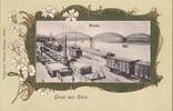 Deutsches Reich, Kaiserreich, Sachsen, Ansichtskarte Riesa, Bahnhof, -