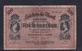 Kaiserreich, Sachsen , Länderbank 500 Mark Sächsische Bank Dresden, Serie: IV, mit Hand Unterschrift, -