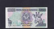 Tansania 500 Shillingi -