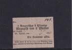 Altdeutschland, Sachsen, 1 Neugroschen 2 Pfennige, Chausseegeld, St. Egidien, -